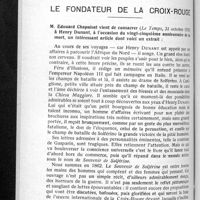 0902 - Page 856 - Varia. Le fondateur de la croix-rouge
