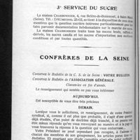 1002 - Page 952 - Service syndical d'achats en commun / Confrères de la Seine