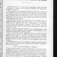 0116 - Page 107 - Banquet de la Chambre syndicale des pharmaciens de Paris et la Seine