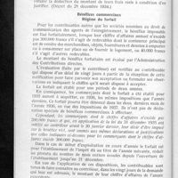 0147 - Page 138 - Déclarations fiscales. De la base d'imposition / Bénéfices commerciaux régime du forfait / Régime de l'imposition d'après le bénéfice réel