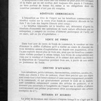 0310 - Page 298 - Espèces diverses. Acceptation de traites / Bénéfices commerciaux / Vente de fonds / Chiffre d'affaires / Retards et avaries