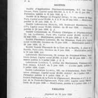 0612 - Page 590 - Informations. Renseignements divers. Ventes / Sociétés / Faillites