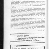 0072 - Page 66 - Jurisprudence prudhomale. Arrêts et décisions récents (Suite). Reçu pour solde de compte / Période d'essai (A suivre.)
