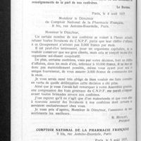 0701 - Page 662 - Notre action. Comptoir national de la pharmacie française