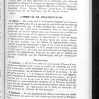 0974 - Page 923 - Conseil d'administration. Compte rendu de la séance du mercredi 8 décembre. Questions diverses. Délégués aux commissions de contrôle / Commission de réglementation