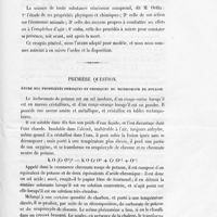 0007 - Page 7 - Plan de ce travail / Première question. Étude des propriétés physiques et chimiques du bichromate de potasse