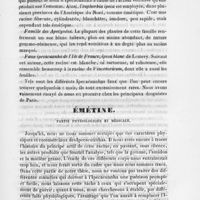 0021 - Page 21 - Émétine. Partie physiologique et médicale