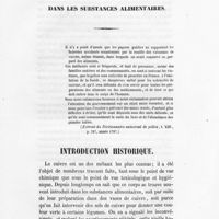 0015 - Page 5 - Du cuivre dans les substances alimentaires / Introduction historique