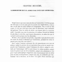 0024 - Page 18 - Chapitre deuxième. L'ammonium est-il admis par tous les chimistes