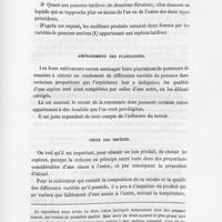 0013 - Page 5 - Aménagement des plantations / Choix des espèces
