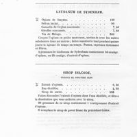 0018 - Page 16 - Laudanum de Sydenham / Sirop diacode. Syrupus de popavere albo