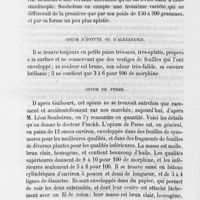 0012 - Page 6 - Opium d'Égypte ou d'Alexandrie / Opium de Perse