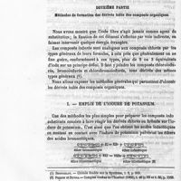 0068 - Page 66 - Deuxième partie. Méthodes de formation des dérivés iodés des composés organiques / I. Emploi de l'iodure de potassium