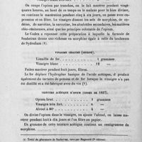 0024 - Page 24 - Vinaigre d'opium (soubeiran) / Vinaigre chalybé (inusité) / Teinture acétique d'opium (codex de 1837)
