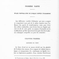 0020 - Page 14 - Première parte. Étude particulière de chaque espèce d'albumine / Chapitre premier. Albumine de l'oeuf