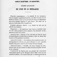 0019 - Page 17 - Deuxième partie. Examen qualitatif de l'eau de La Rouillasse
