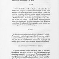 0028 - Page 26 - Chaux / Magnésie / Chlorures de calcium et de magnésium
