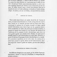 0029 - Page 27 - Azotate de chaux / Composition du résidu d'un litre