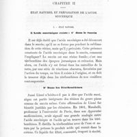 0037 - Page 33 - Chapitre II. État naturel et préparation de l'acide succinique. I. État naturel. L'acide succinique existe : 1. dans le succin / 2. Dans les térébenthines