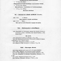0177 - Page 173 - VI. Journal de chimie médicale (Chevallier) / VII. Dictionnaires scientifiques / VIII. Ouvrages divers