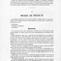 0012 - Page 10 - II. Modes de récolte / Moussage