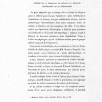 0020 - Page 10 - Théorie de la formation du chloral et produits secondaires de sa préparation