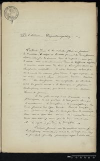 0003 - Page sans numérotation - De l'androcée : dispositions symétriques