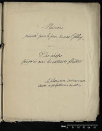 0003 - Page sans numérotation - Mémoire présenté pour le prix biennal Gobley. Des sirops préparés avec les extraits fluides