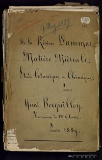 0001 - Page sans numérotation - [Couverture du premier cahier]