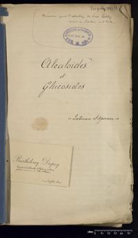 0004 - Page 1 - [Page de titre / Carte de visite de l'auteur]