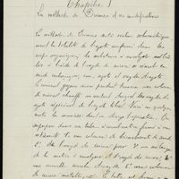 0003 - Page sans numérotation - Chapitre I : la méthode de Dumas et ses modifications