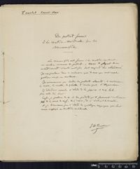 0003 - Page sans numérotation - Des produits fournis à la matière médicale par les mammifères