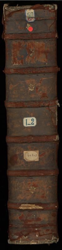 0001 - Page sans numérotation - [Dos]