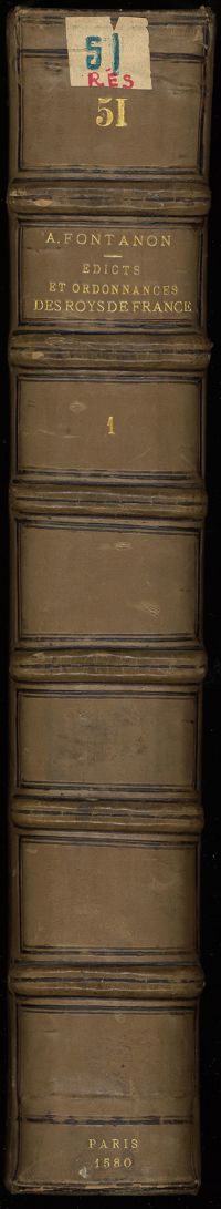 0001 - Page sans numérotation - [Dos]