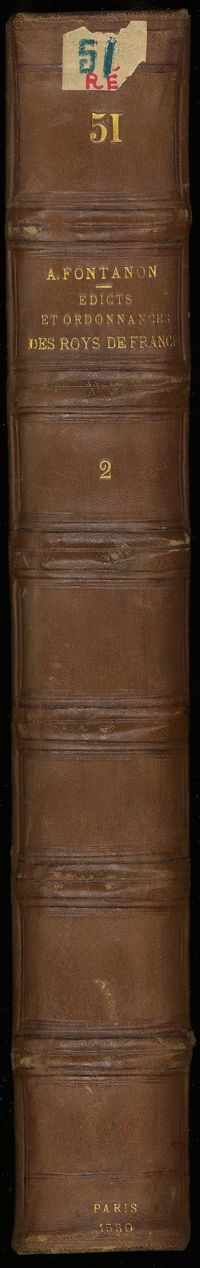 0001 - Page sans numérotation - [Dos]