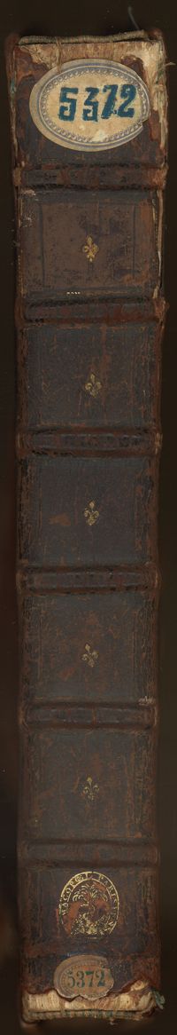 0001 - Page sans numérotation - [Dos]