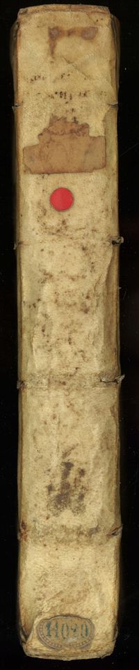 0001 - Page sans numérotation - [Dos]