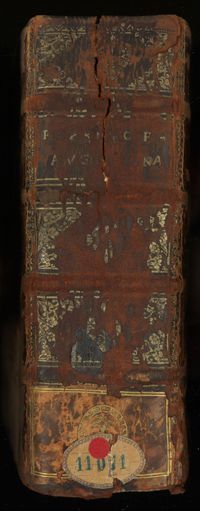 0001 - Page sans numérotation - [Dos]