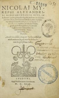 0006 - Page sans numérotation - [Page de titre ; Mentions ms. de provenance au titre "JB[...]avet" (i.e. Jean-Baptiste Cavet ?), "ex vidua [...]avet"]