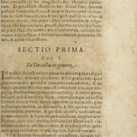 0024 - Page 3 - Sectio prima. Cap. I. De decoctis in genere