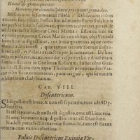 0314 - Page 293 - Purgans specificum hydropicum / Cap. VIII. Dysentericum / Pulvis dysentericus eximiae virtutis