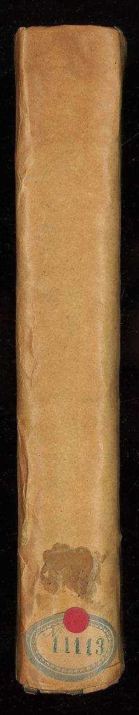 0001 - Page sans numérotation - [Dos]