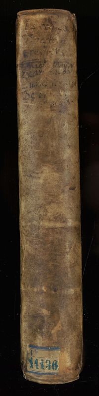 0001 - Page sans numérotation - [Dos]