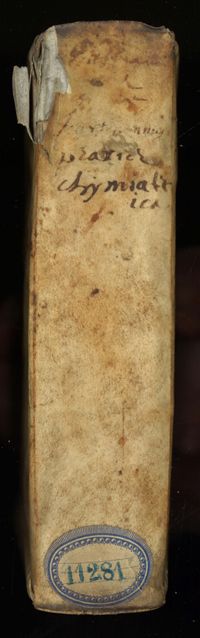 0001 - Page sans numérotation - [Dos]