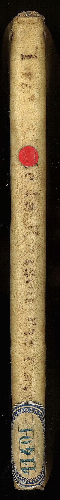 0001 - Page sans numérotation - [Dos]