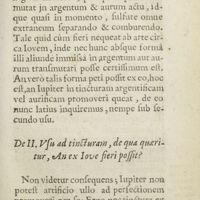 0104 - Page 103 - De II. Usu ad tincturam, de qua quaeritur, an ex iove fieri possit ?