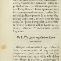 0163 - Page 162 - De I. Usu, seu coagulatione lunae in aurum