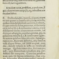 0042 - Page 23 - Remedium rarum, perfectum, ac probatum, si quis cibum retinere non possit, atque ; imbecillum uen triculum habeat