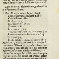 0070 - Page 51 - Aqua pectoralis, ad pleuritidem, pectus mirum in modum mundificans