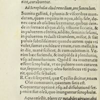 0087 - Page 68 - Ad scrophulas aliud remedium, ore sumendum / Aqua coelestis, plures & notabiles virtutes obtinens, ut infra dicetur